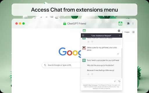 ChatGPT Friend - Chrome Extension