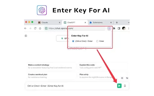 ChatGPT Enter Key Fix - Chrome Extension