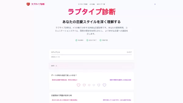 ラブタイプ診断