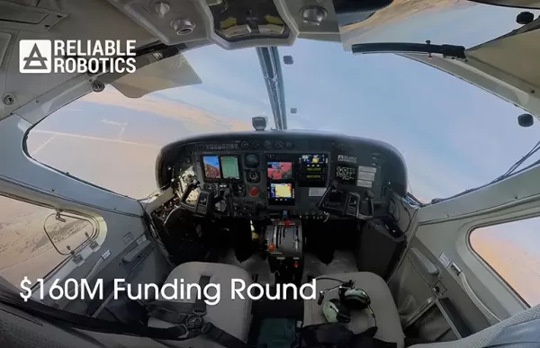 Reliable Robotics raises funding for fully automated aircraft