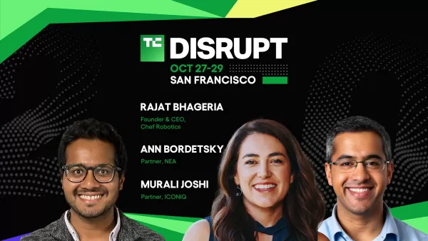 Descubre los secretos del crecimiento de las startups con Chef Robotics, NEA e ICONIQ en TechCrunch Disrupt 2025