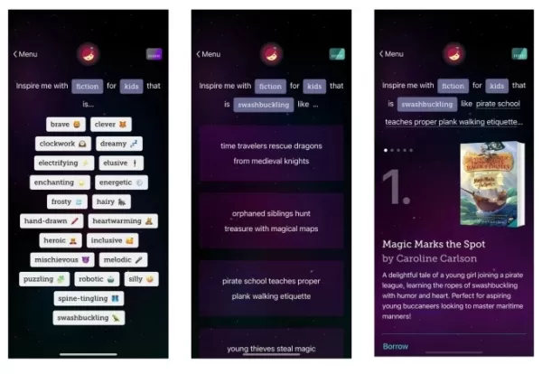 Libby, um aplicativo de e-books e audiolivros para bibliotecas, apresenta um recurso 'Inspire-me' alimentado por IA para recomendações de livros personalizadas com base em prompts de usuários ou títulos salvos. Embora priorize os títulos disponíveis na biblioteca e garanta a privacidade dos dados do usuário, alguns leitores e bibliotecários expressam preocupações com a integração de IA e preferem sugestões selecionadas por humanos. O recurso, lançado de forma preliminar este mês, será disponibilizado para todos os usuários em setembro.