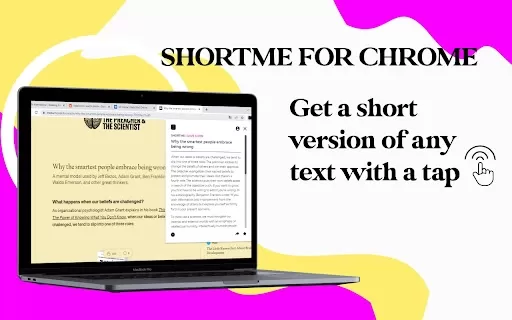 ShortMe Extension - Chrome Extension