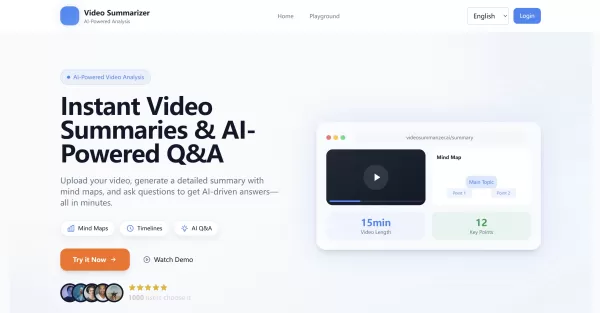 Video Summarizers AI