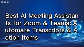 Los mejores asistentes de reuniones inteligentes para Zoom y Teams: automatización de transcripciones y tareas a realizar.