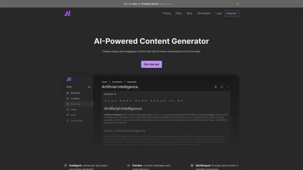 AI Writa - Free AI Writer - Text Generator & AI Copywriting Assistant
