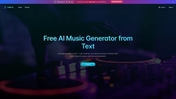 Lami.ai: Free AI Music Generator from Text