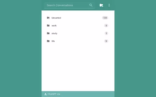 ChatGPT History Manager - Chrome Extension