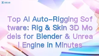 Les meilleurs logiciels d'auto-rigging basés sur l'IA : créez des rigs et appliquez des textures à vos modèles 3D pour Blender et Unreal Engine en quelques minutes