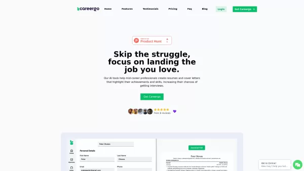 AI Resume and Cover Letter Builder