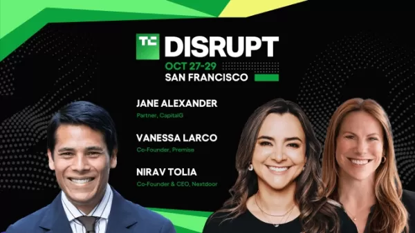 Auf der TechCrunch Disrupt 2025 in San Francisco (27.-29. Oktober) gibt es eine Podiumsdiskussion zu KI-gesteuerten Markteinführungsstrategien mit den Sprechern Nirav Tolia (Nextdoor), Jane Alexander (CapitalG) und Vanessa Larco (Premise). Frühbucher-Tickets bieten bis zum 26. September eine Ersparnis von $650.
