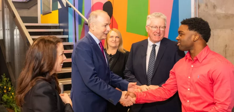 Taoiseach는 Google에서 아일랜드의 기술 미래를 축하합니다