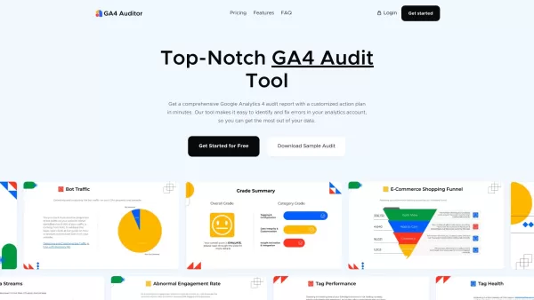 GA4 Auditor - Google Analytics 4 Audit Tool