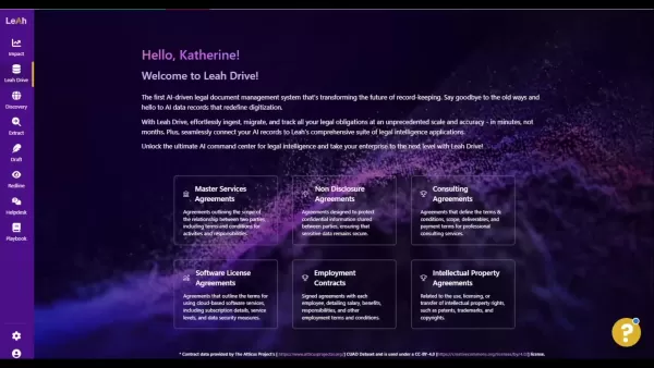 Leah Drive Revolutionizes Legal Document Management with AI