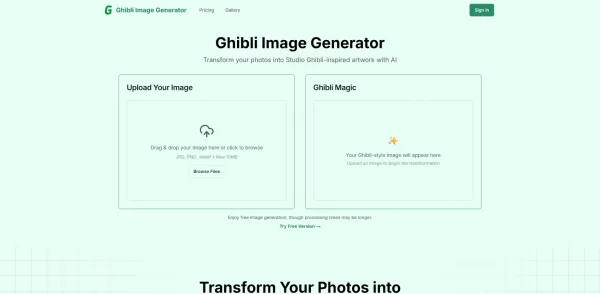 Ghibli Image Generat...