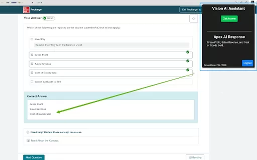 Homework & Test Answering AI Extension - Chrome Extension