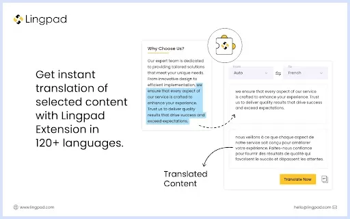 Lingpad AI - Translate Chrome extension - Chrome Extension