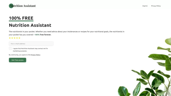 Nutrition Assistant