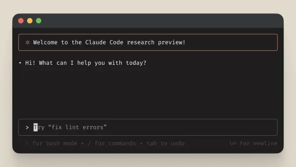 A screenshot of Claude code.