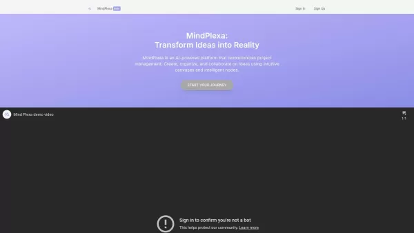 MindPlexa: Visual Workspace with AI Help