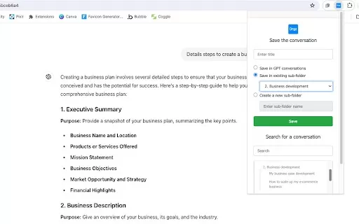 ORGZ - Chrome Extension