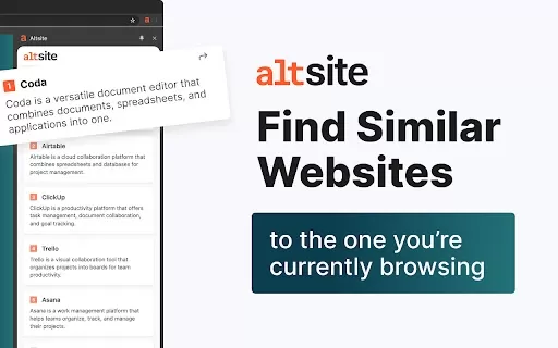 Altsite - Chrome Extension