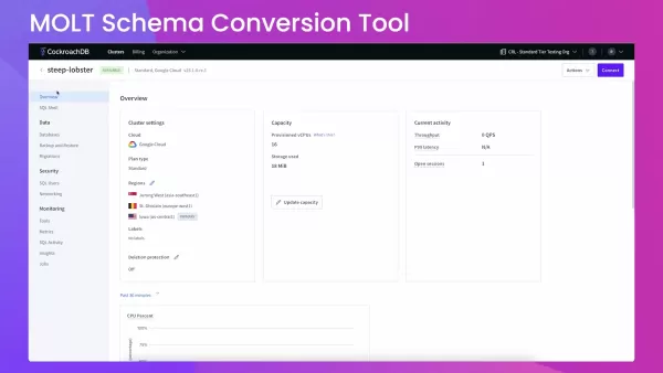 ¿Cómo utilizar la herramienta CockroachDB MOLT Schema Tool en 2026? Guía completa de conversión.