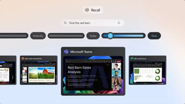 微软推出Recall和AI增强搜索功能,适用于Copilot Plus PC