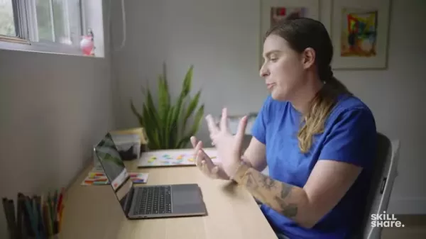 Amber Vittoria's attempt to replicate her paintings using AI.