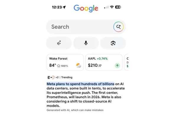 Google Discover apresenta resumos de notícias com tecnologia de IA