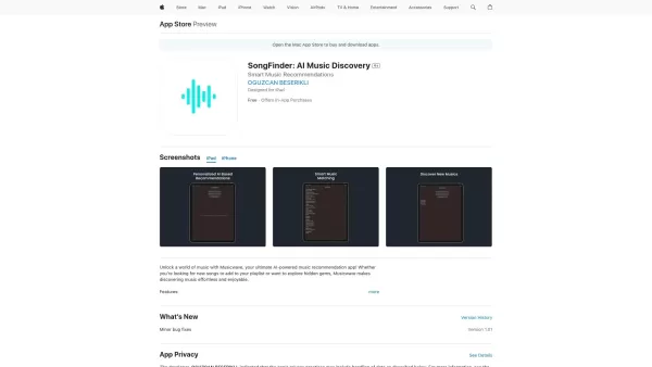 SongFinder: AI Music Discovery
