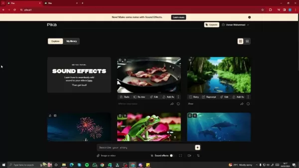 Pika.Art enthüllt neue KI -Videofunktionen und Updates in Redesign