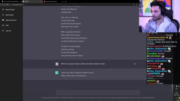 Twitch streaming