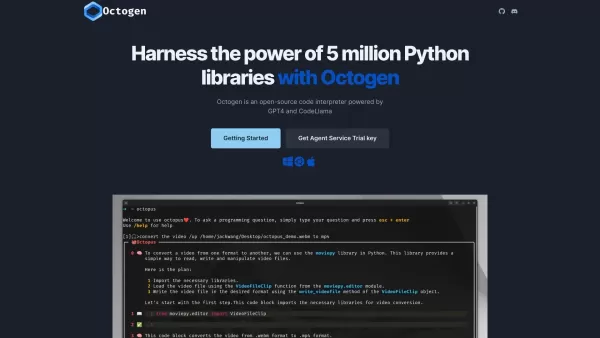 Octogen an Open-Source Code Interpreter