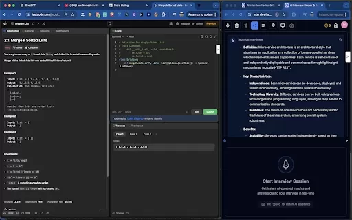 AI Interview Helper - Chrome Extension