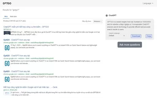 GPTGO.AI - Chrome Extension