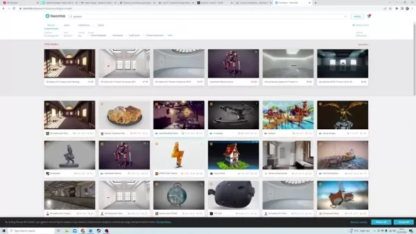 SketchFab 3D 모델