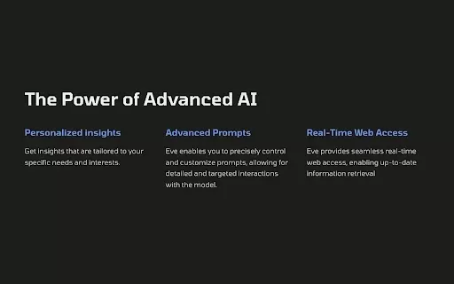 Eve AI: Extract, Analyze, Transform [EAT] data framework