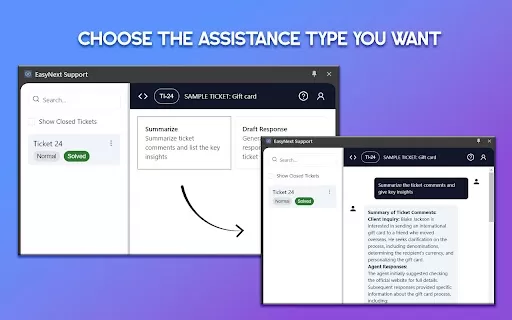 EasyNext Support - Chrome Extension