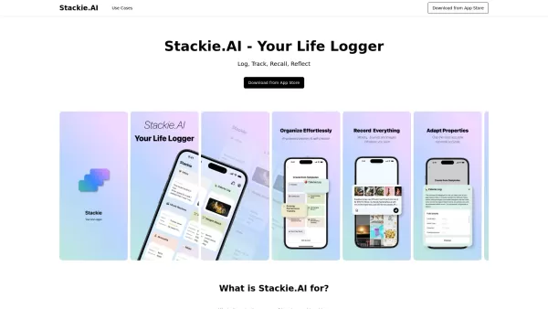 Stackie.AI (Notes, Tracker, Memo & More)