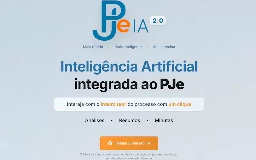 PJeIA - Inteligência Artificial no PJe