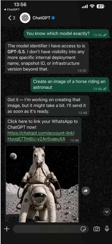 ChatGPT 將重返歐洲的 WhatsApp