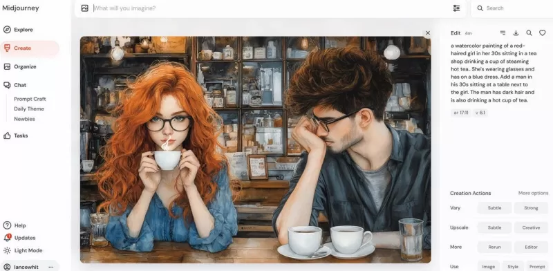 發現如何使用Midjourney的網站創建令人驚嘆的AI圖像