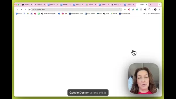 Giao diện Google Doc để tạo Rubric