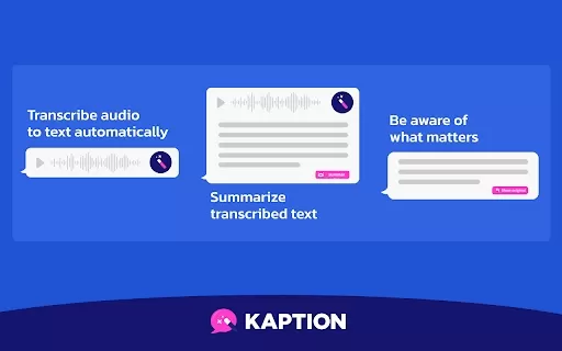 Audio to text and summarize conversations of voice messages and chats with AI on WhatsApp™ Web - Chrome Extension