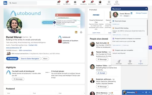 Autobound - Chrome Extension