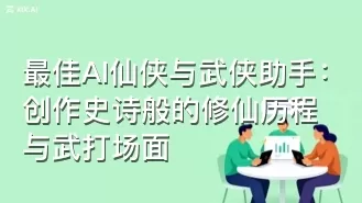 最佳AI仙侠与武侠助手:创作史诗般的修仙历程与武打场面