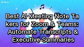 Los mejores aplicativos de notas de reuniones inteligentes para Zoom y Teams: automatización de transcripciones y resúmenes ejecutivos