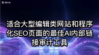 适合大型编辑类网站和程序化SEO页面的最佳AI内部链接审计工具