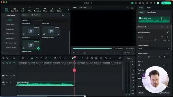 使用Filmora的AI音頻增強提升生產力